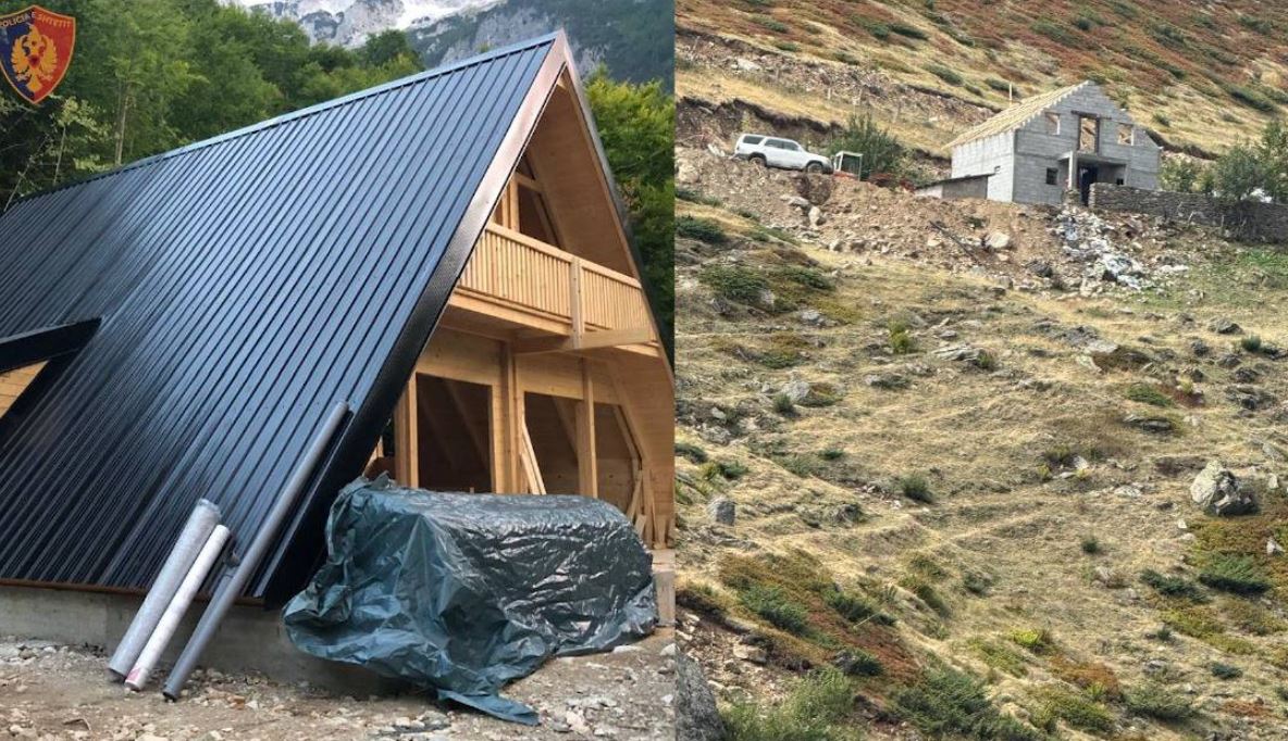 Tropojë: Dy persona në kërkim për ndërtim pa leje në zona të mbrojtura