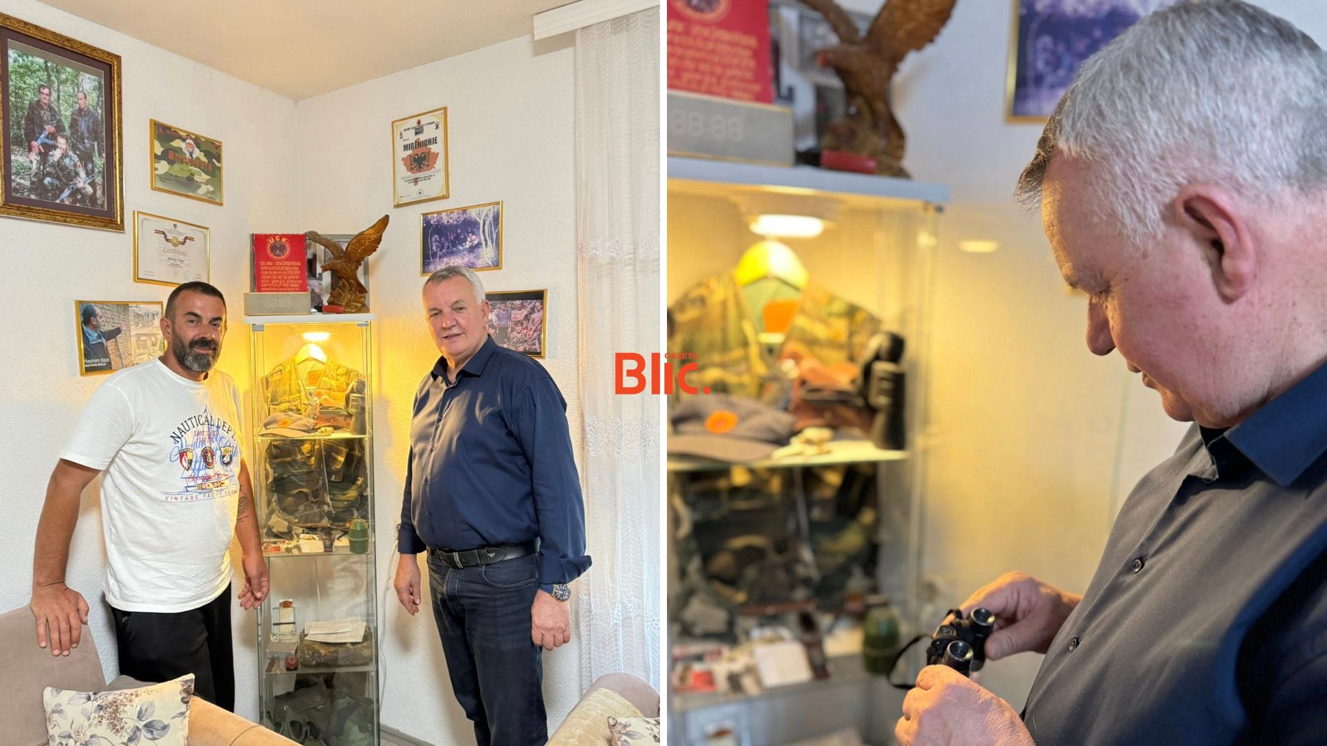 Imri Ahmeti nderon Hashim Ilazin, simbol i pavdekësisë së UÇK-së