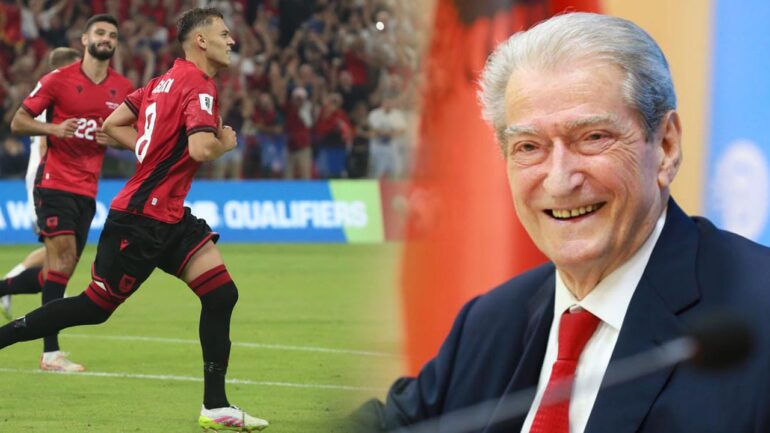 Berisha uron golin fantastik të Kombëtares shqiptare