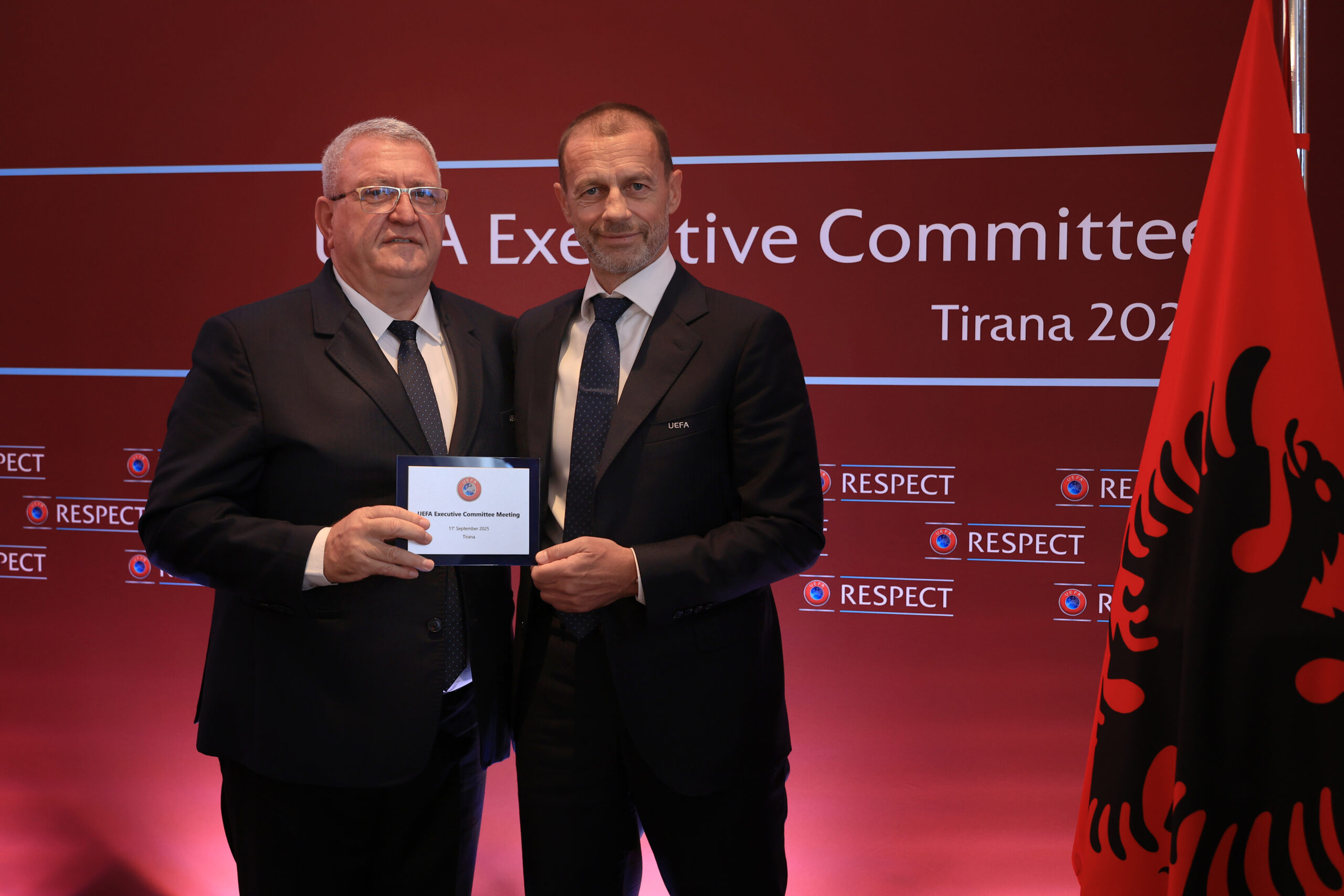 Komiteti Ekzekutiv i UEFA-s mblidhet në Tiranë për vendime të rëndësishme