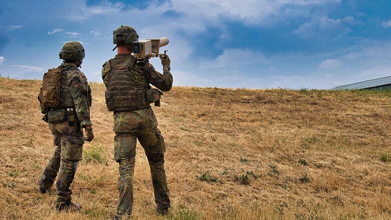 Ushtarët gjermanë të KFOR-it stërviten për zbulimin e dronëve