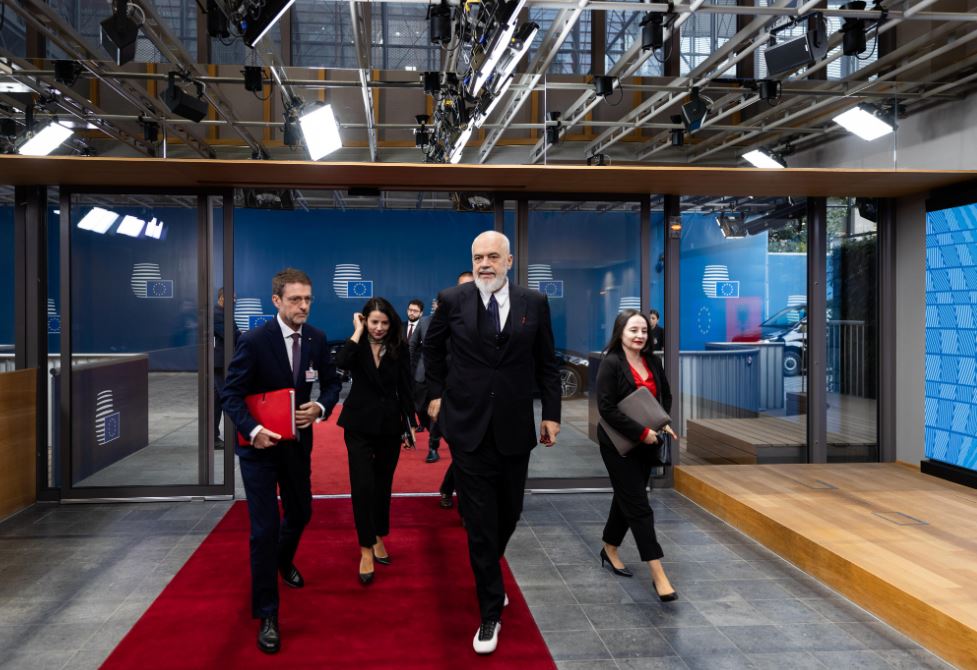 Brukseli: Rama dhe delegacioni shqiptar në Konferencën me BE