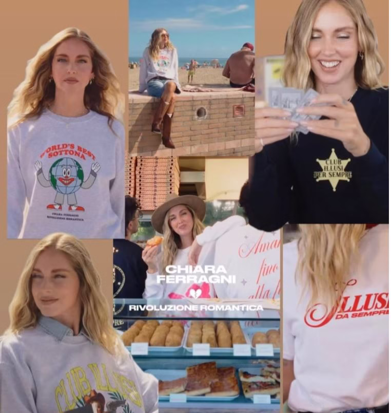 Chiara Ferragni lançon koleksionin "insalata bionda" për zemra të thyera