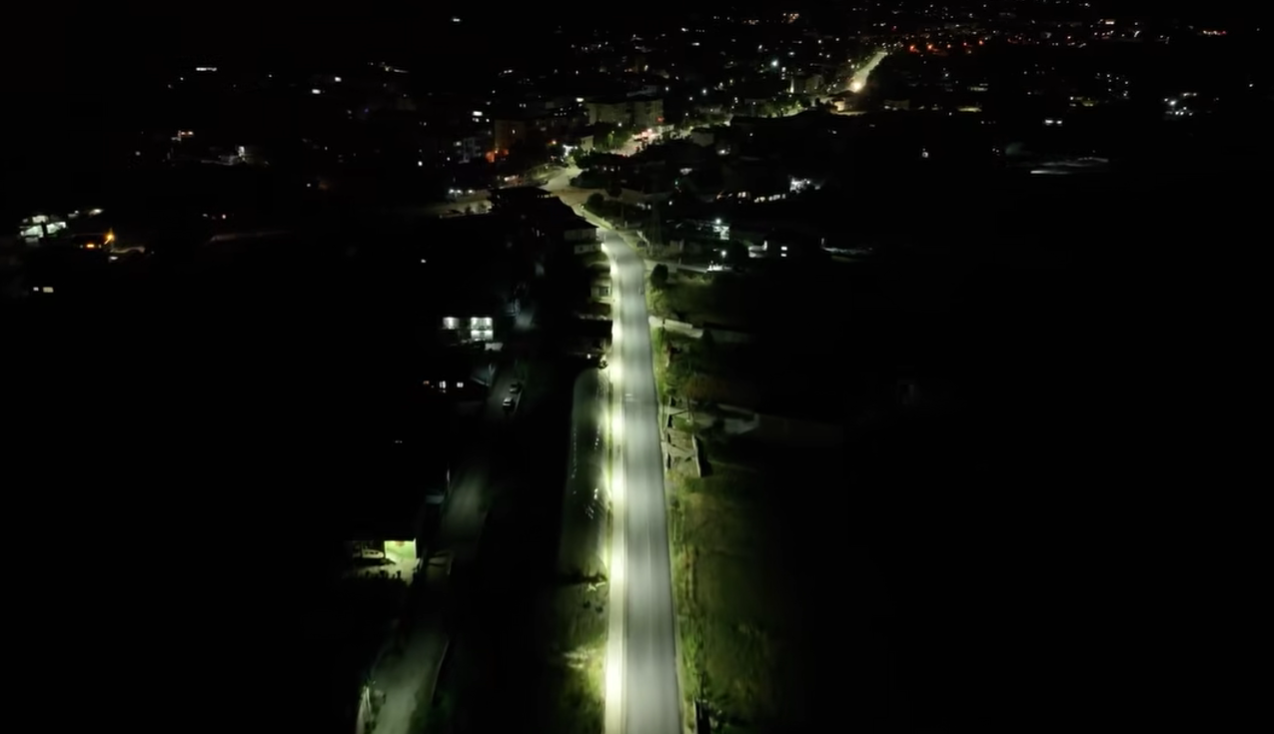 Rrugë e asfaltuar dhe e ndriçuar drejt Pyllit të Fazanëve në Maliq