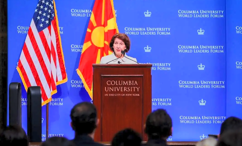 2005 — Siljanovska-Davkova në Nju-Jork: Kërkesa për ndryshime kushtetuese nuk ka asgjë të…