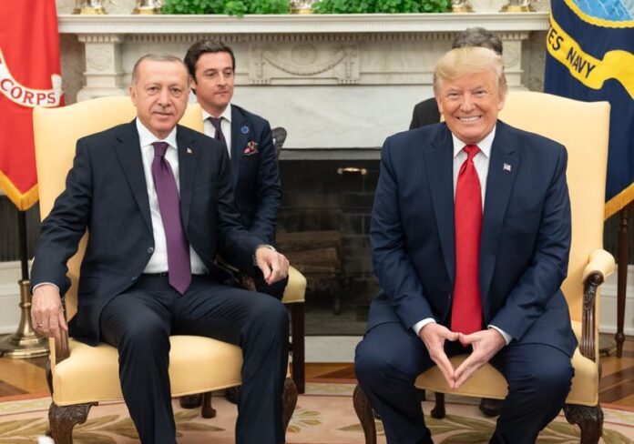Donald Trump Erdogan shpall Erdogan mbërrin në Uashington, pritet takimi me presidentin e…