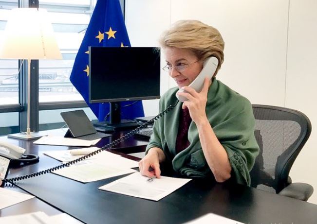 Bashkimi Evropian shpall Von der Leyen: Rrëzimi i avionëve luftarakë rusë në hapësirën…