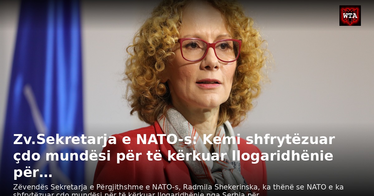Zv.Sekretarja e NATO-s: Kemi shfrytëzuar çdo mundësi për të kërkuar llogaridhënie për…