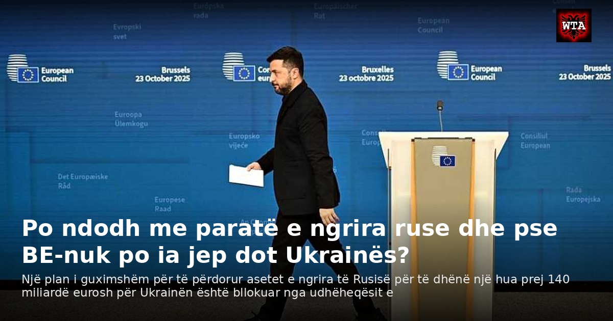 Po ndodh me paratë e ngrira ruse dhe pse BE-nuk po ia jep dot Ukrainës?