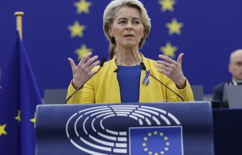 Kurtin Presidentja: Von der Leyen sot në Kosovë, takohet me Osmanin dhe Kurtin