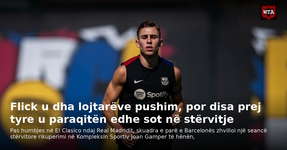 Flick u dha lojtarëve pushim, por disa prej tyre u paraqitën edhe sot në stërvitje