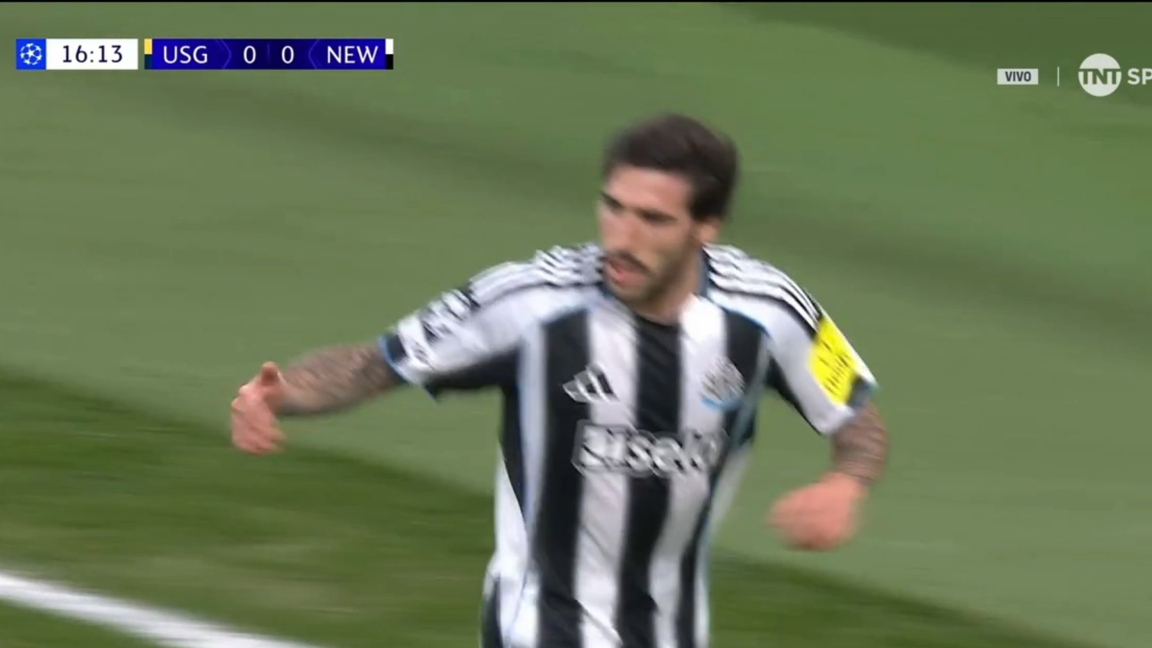 Sandro Tonali: Sandro Tonali realizon gol në Champions League për Newcastle United