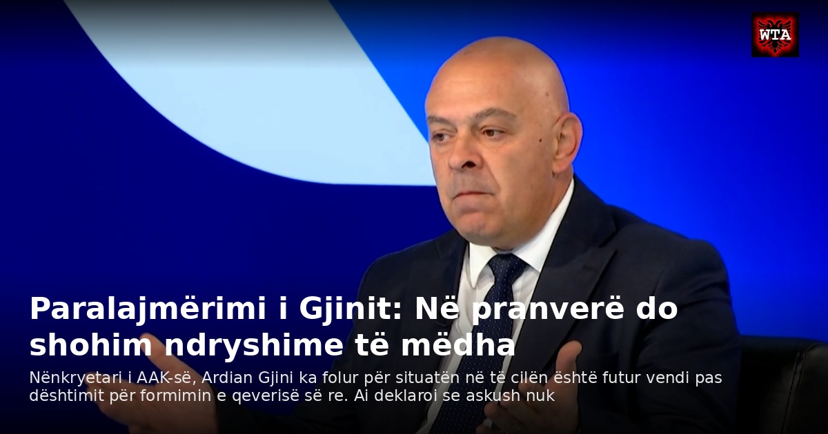 Paralajmërimi i Gjinit: Në pranverë do shohim ndryshime të mëdha