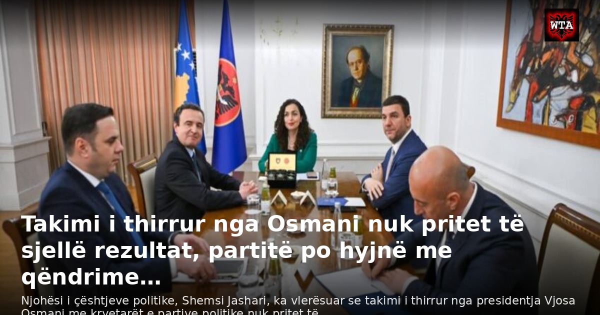 Takimi i thirrur nga Osmani nuk pritet të sjellë rezultat, partitë po hyjnë me qëndrime…