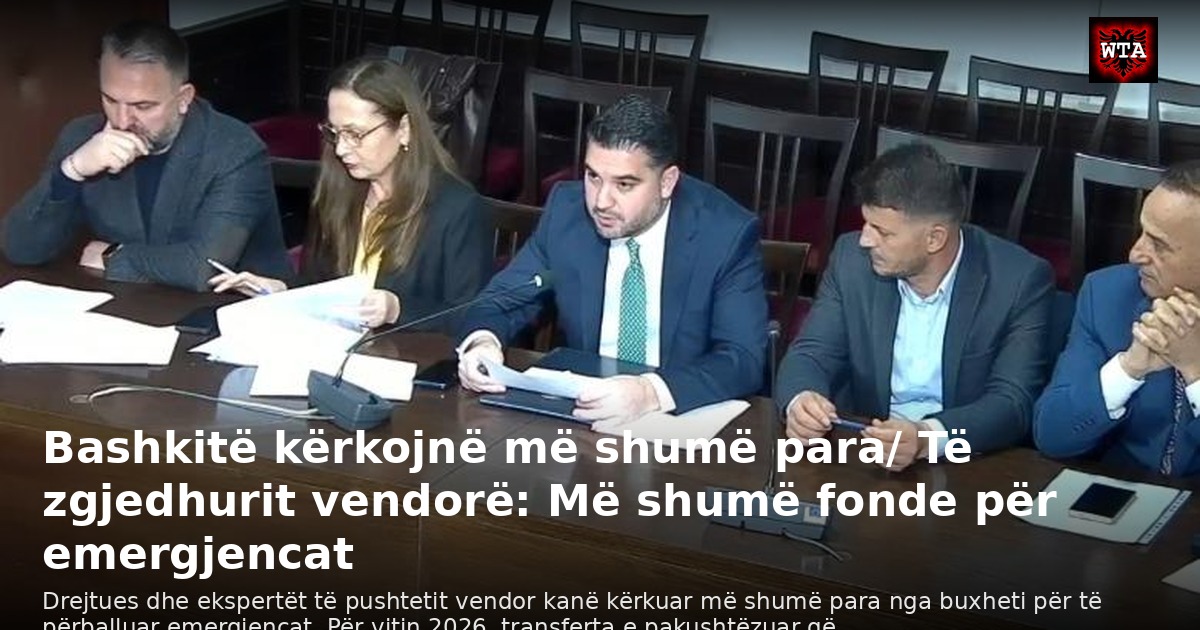 Bashkitë kërkojnë më shumë para/ Të zgjedhurit vendorë: Më shumë fonde për emergjencat