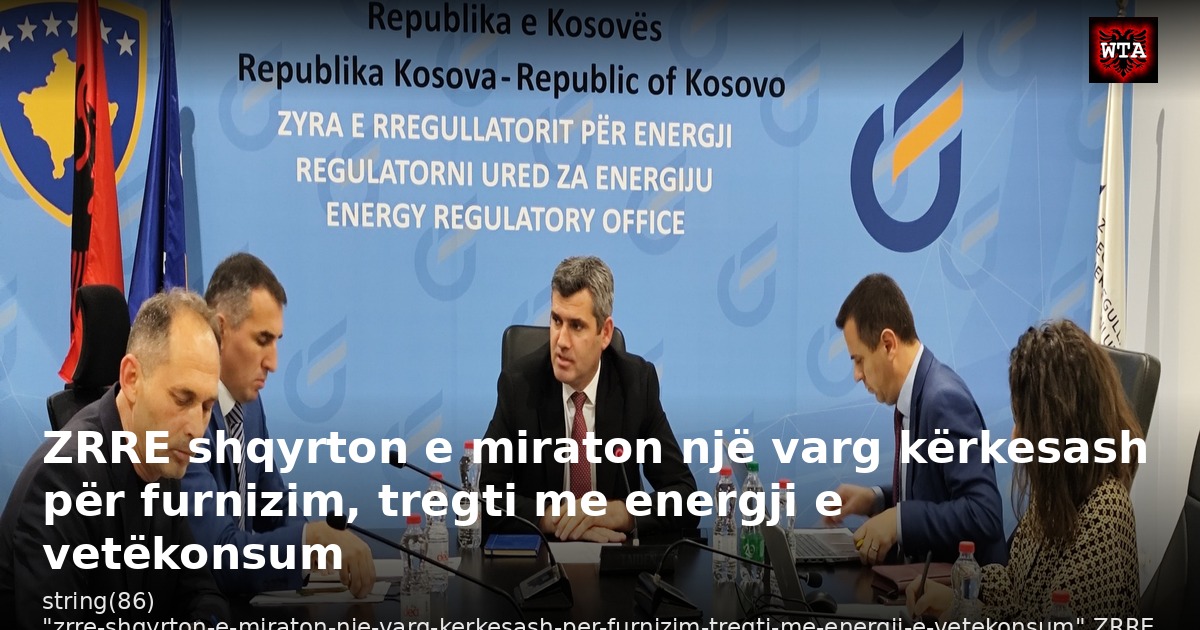 ZRRE shqyrton e miraton një varg kërkesash për furnizim, tregti me energji e vetëkonsum