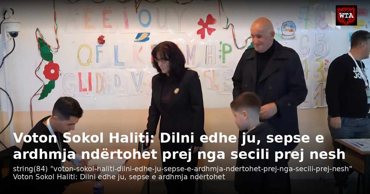 Voton Sokol Haliti: Dilni edhe ju, sepse e ardhmja ndërtohet prej nga secili prej nesh