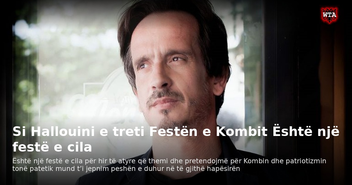 Si Hallouini e treti Festën e Kombit Është një festë e cila