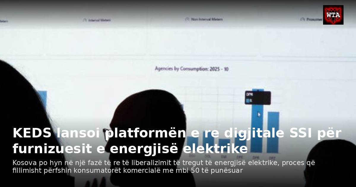KEDS lansoi platformën e re digjitale SSI për furnizuesit e energjisë elektrike