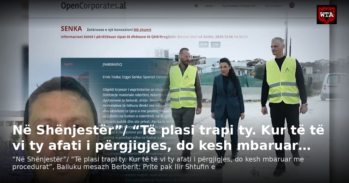 Në Shënjestër”/ “Të plasi trapi ty. Kur të të vi ty afati i përgjigjes, do kesh mbaruar…