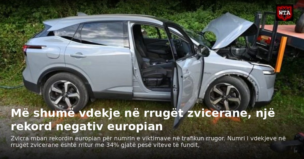 Më shumë vdekje në rrugët zvicerane, një rekord negativ europian