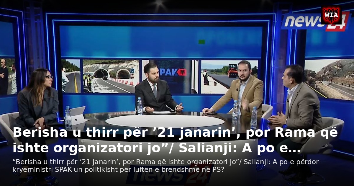Berisha u thirr për ’21 janarin’, por Rama që ishte organizatori jo”/ Salianji: A po e…