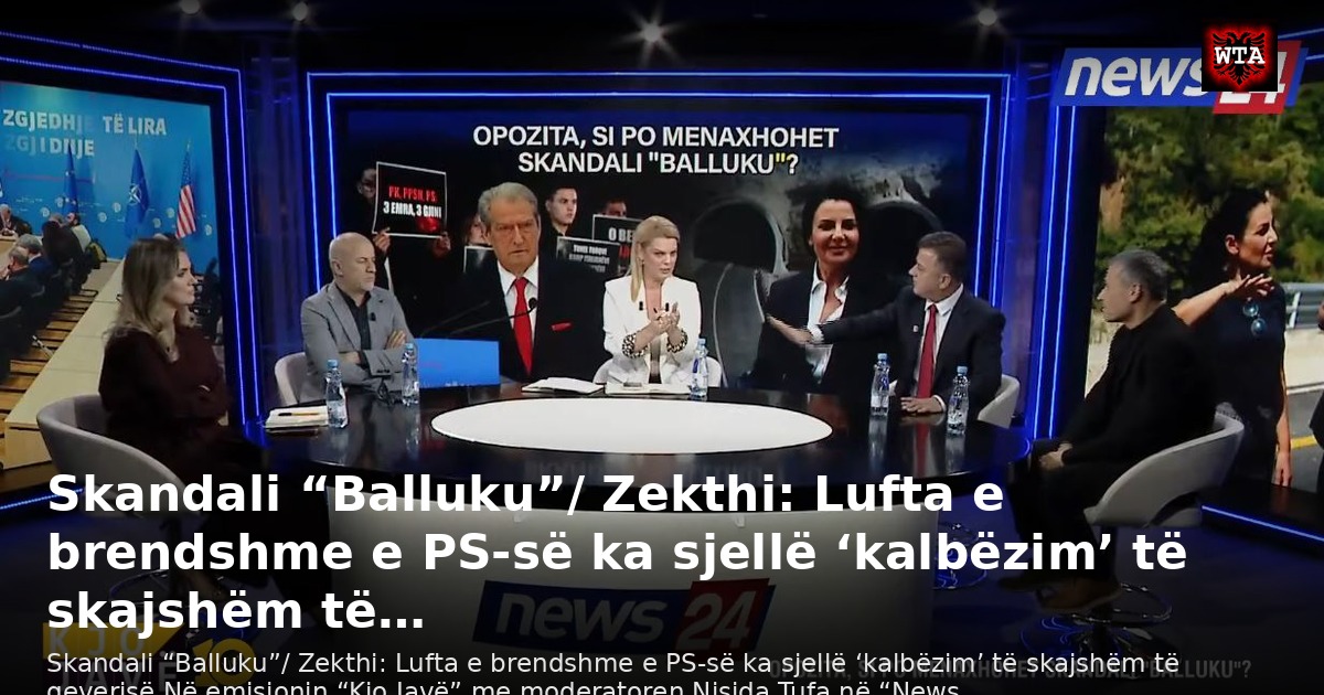 Skandali “Balluku”/ Zekthi: Lufta e brendshme e PS-së ka sjellë ‘kalbëzim’ të skajshëm të…