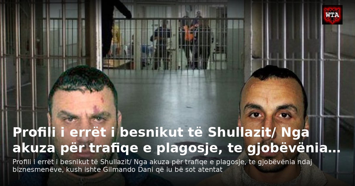 Profili i errët i besnikut të Shullazit/ Nga akuza për trafiqe e plagosje, te gjobëvënia…