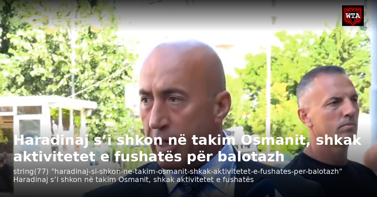 Haradinaj s’i shkon në takim Osmanit, shkak aktivitetet e fushatës për balotazh