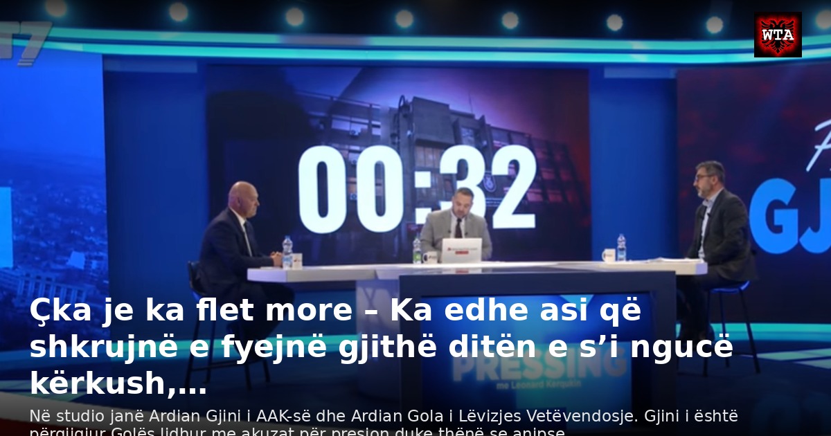Çka je ka flet more – Ka edhe asi që shkrujnë e fyejnë gjithë ditën e s’i ngucë kërkush,…