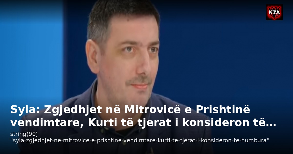 Syla: Zgjedhjet në Mitrovicë e Prishtinë vendimtare, Kurti të tjerat i konsideron të…