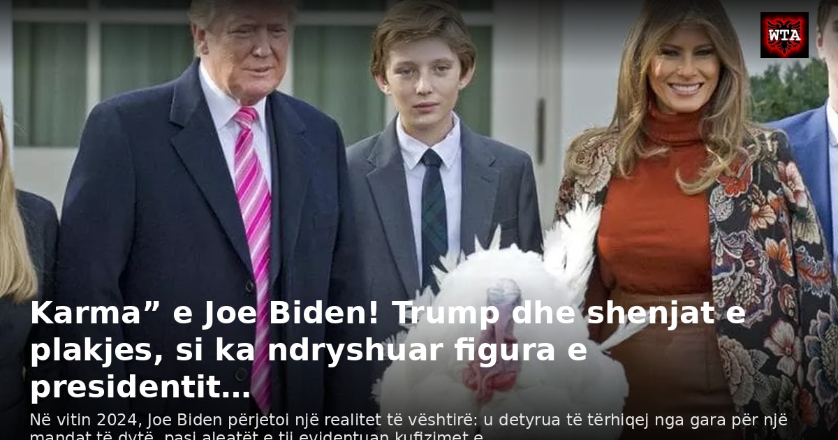 Karma” e Joe Biden! Trump dhe shenjat e plakjes, si ka ndryshuar figura e presidentit…