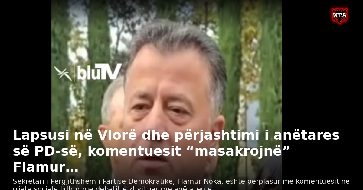 Lapsusi në Vlorë dhe përjashtimi i anëtares së PD-së, komentuesit “masakrojnë” Flamur…