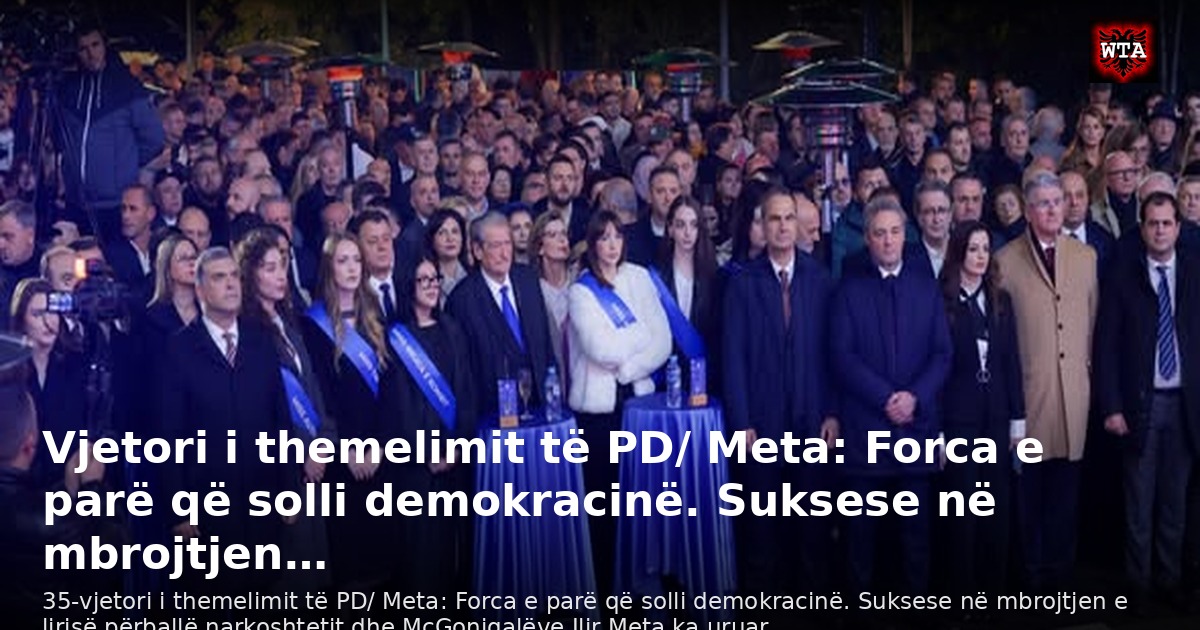 Vjetori i themelimit të PD/ Meta: Forca e parë që solli demokracinë. Suksese në mbrojtjen…