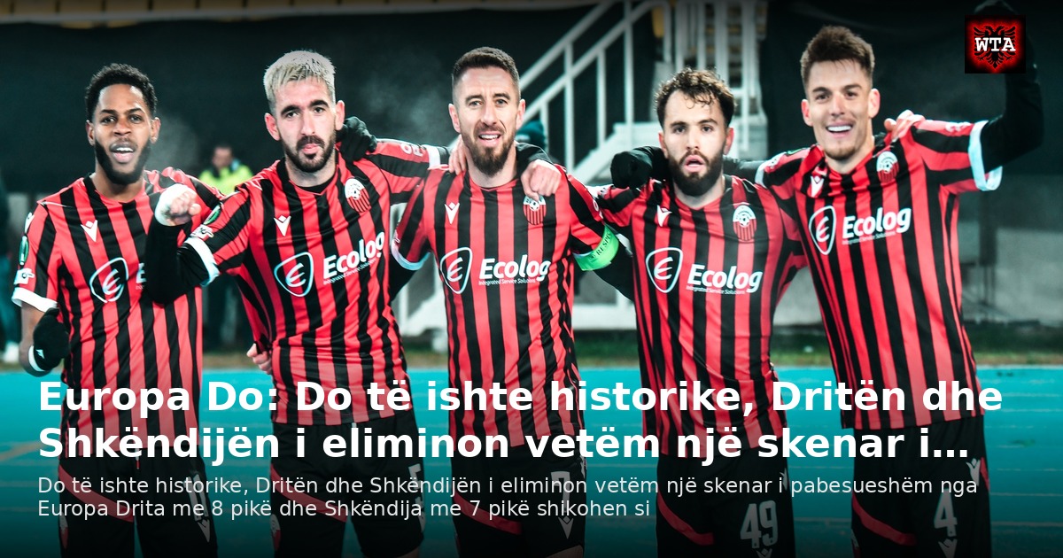 Europa Do: Do të ishte historike, Dritën dhe Shkëndijën i eliminon vetëm një skenar i…