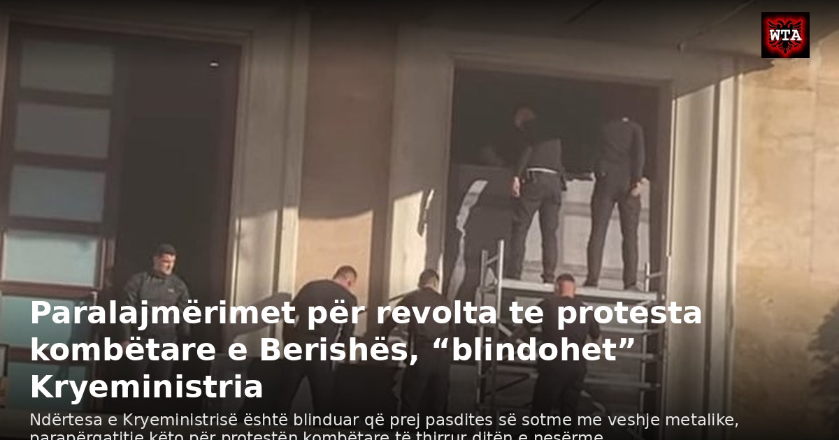 Paralajmërimet për revolta te protesta kombëtare e Berishës, “blindohet” Kryeministria