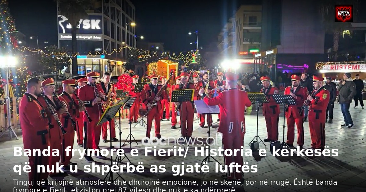 Banda frymore e Fierit/ Historia e kërkesës që nuk u shpërbë as gjatë luftës