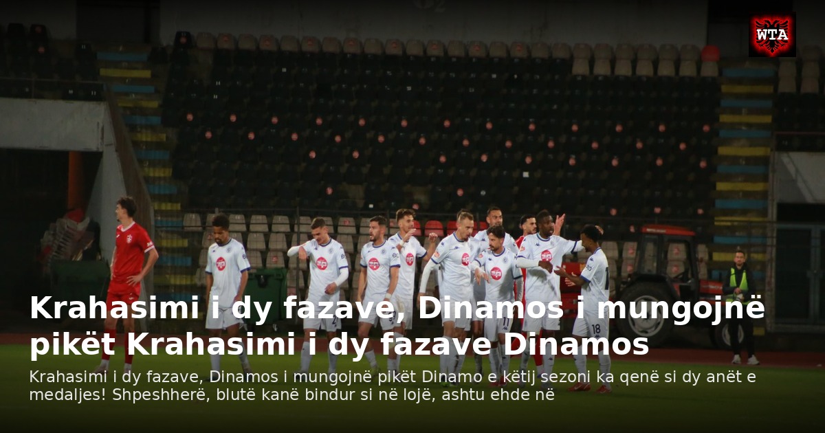 Krahasimi i dy fazave, Dinamos i mungojnë pikët Krahasimi i dy fazave Dinamos