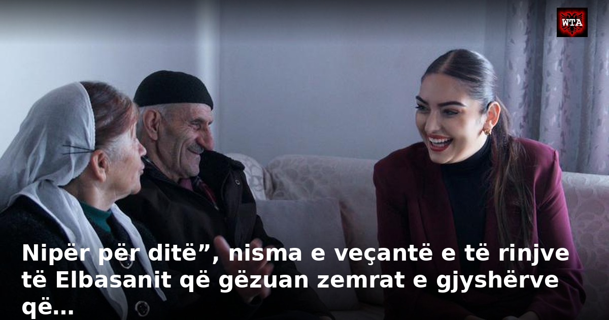 Nipër për ditë”, nisma e veçantë e të rinjve të Elbasanit që gëzuan zemrat e gjyshërve që…