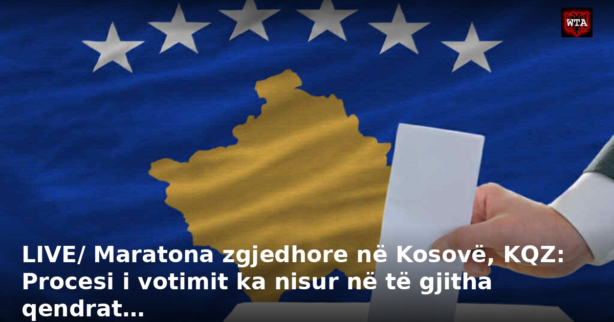 LIVE/ Maratona zgjedhore në Kosovë, KQZ: Procesi i votimit ka nisur në të gjitha qendrat…