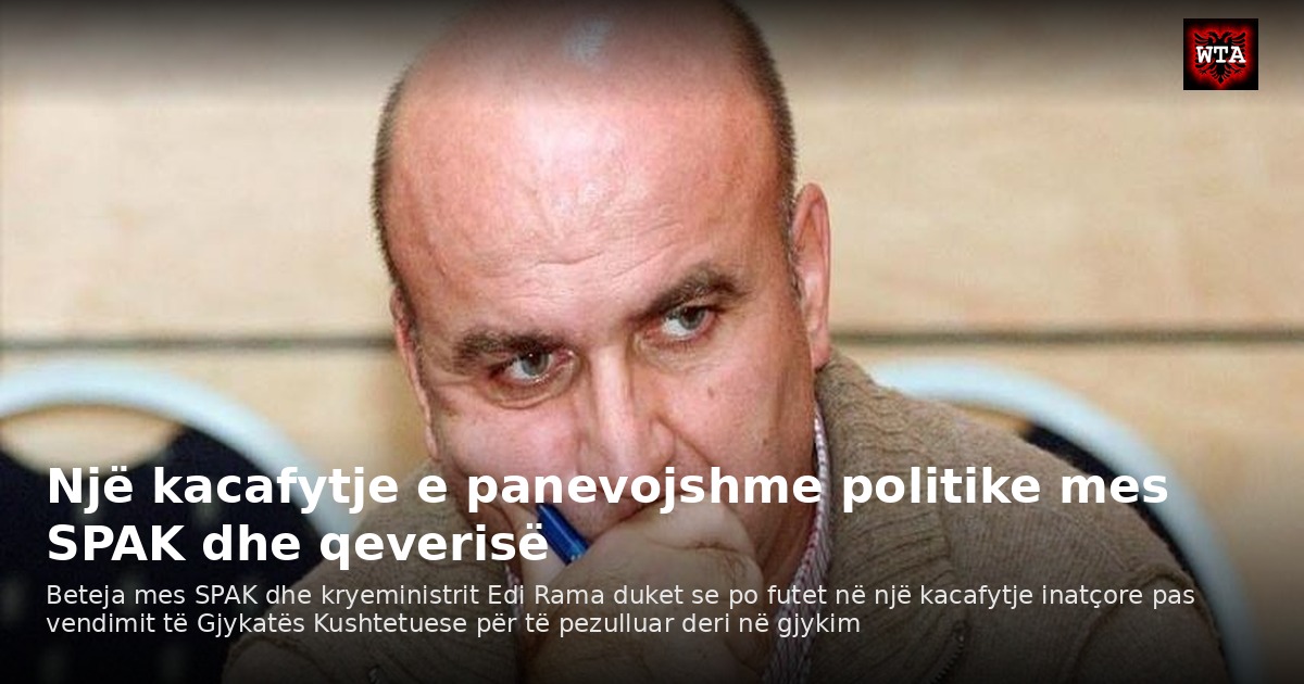 Një kacafytje e panevojshme politike mes SPAK dhe qeverisë
