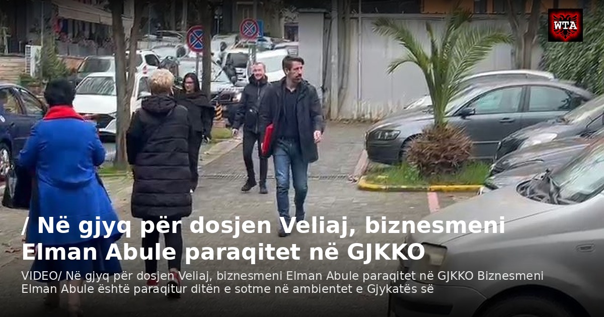 / Në gjyq për dosjen Veliaj, biznesmeni Elman Abule paraqitet në GJKKO