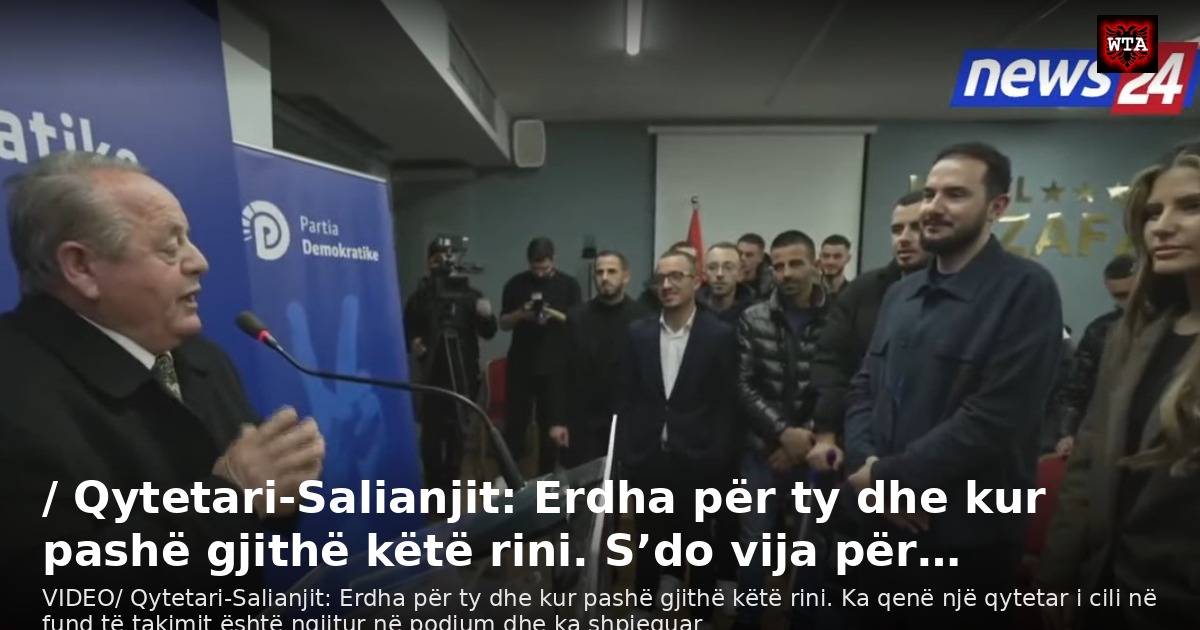 / Qytetari-Salianjit: Erdha për ty dhe kur pashë gjithë këtë rini. S’do vija për…