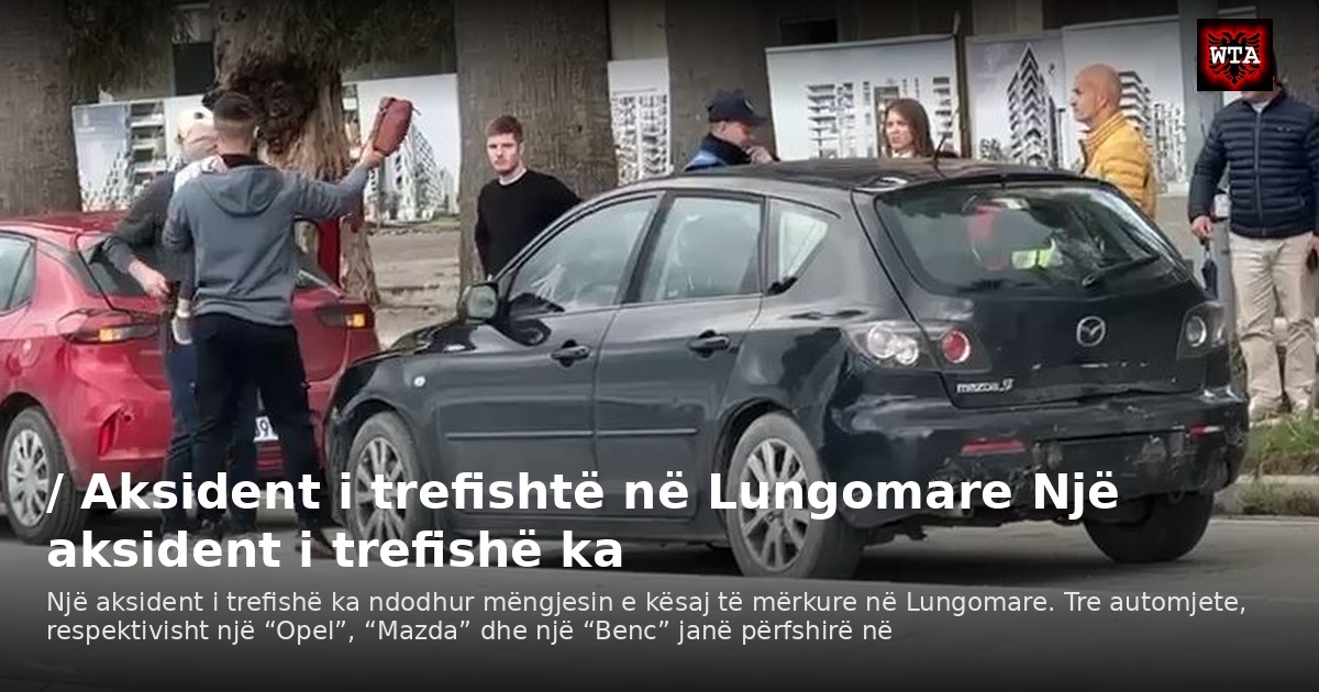 / Aksident i trefishtë në Lungomare Një aksident i trefishë ka