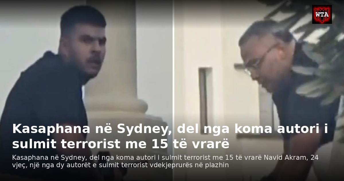 Kasaphana në Sydney, del nga koma autori i sulmit terrorist me 15 të vrarë