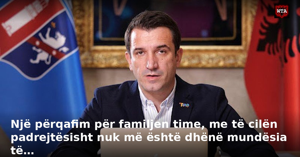 Një përqafim për familjen time, me të cilën padrejtësisht nuk më është dhënë mundësia të…