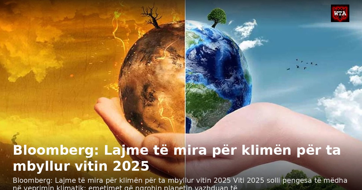 Bloomberg: Lajme të mira për klimën për ta mbyllur vitin 2025