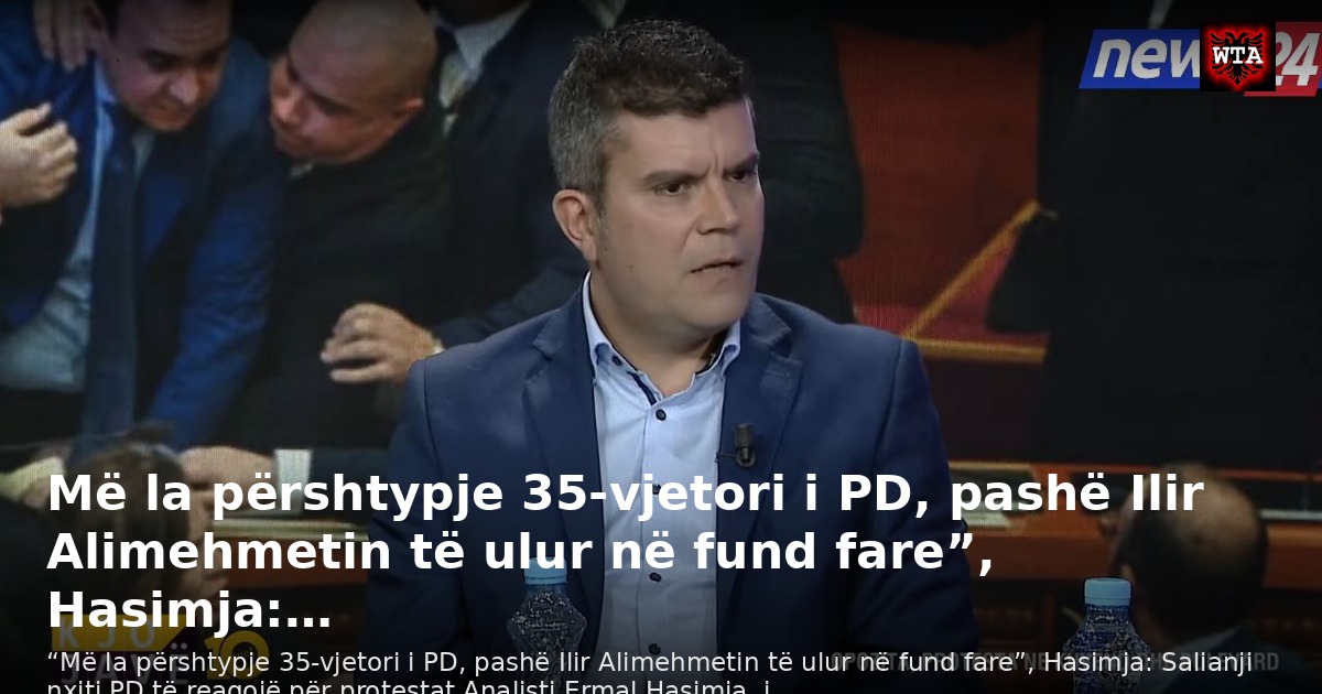 Më la përshtypje 35-vjetori i PD, pashë Ilir Alimehmetin të ulur në fund fare”, Hasimja:…