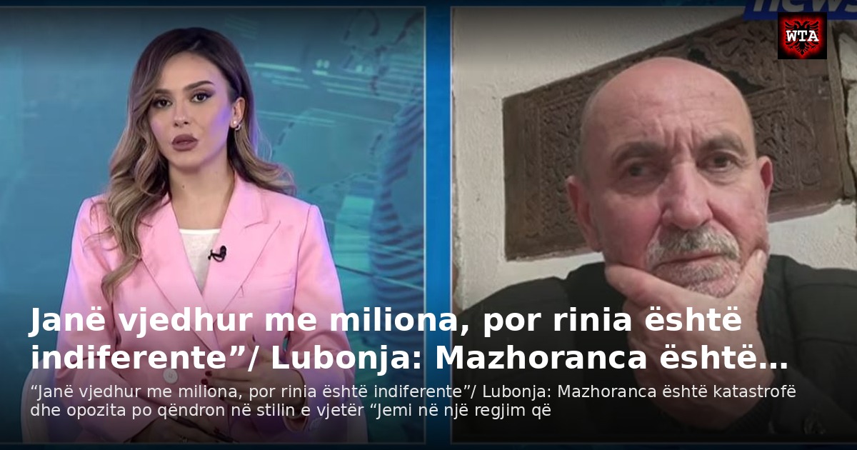 Janë vjedhur me miliona, por rinia është indiferente”/ Lubonja: Mazhoranca është…