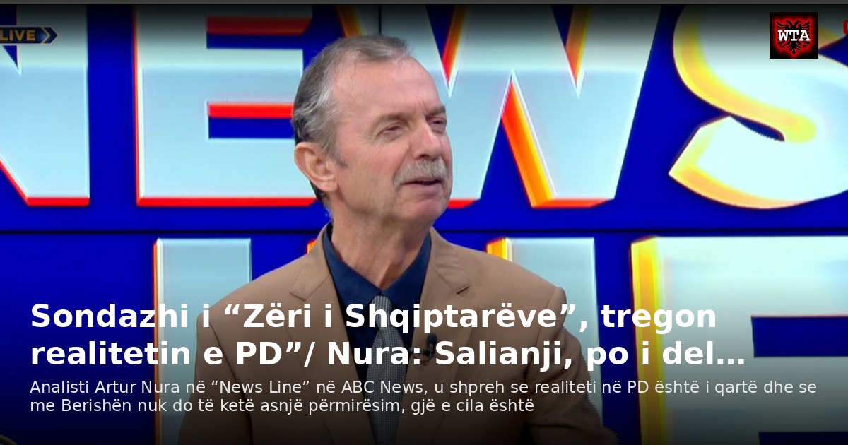 Sondazhi i “Zëri i Shqiptarëve”, tregon realitetin e PD”/ Nura: Salianji, po i del…
